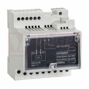 LV429426 48V AC 50/60Hz podpěťová spoušť s pevným časovým zpožděním, pro řadu NSX100…630