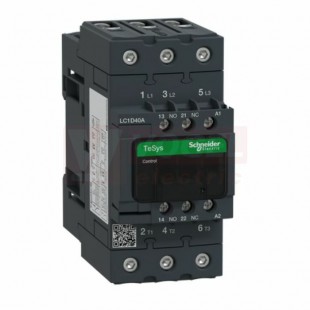 LC1D40AQ7  3P Everlink stykač AC3 440V 40A cívka 380V AC 50/60Hz
