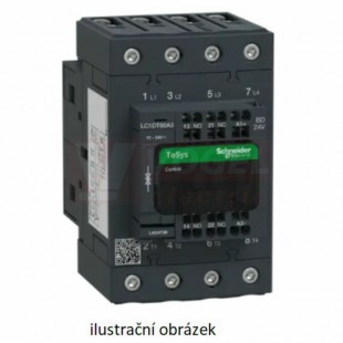LC1DT60A3J5  4P Everlink stykač AC1 415V 60 A pružinové sv. cívky 12V AC 50Hz