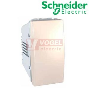MGU3103T25 Unica - Přepínač střídavý, řazení 6, 1 modul, šroubové svorky, Marfil