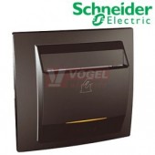 MGU354012 Unica - Spínač pro hotelové karty s časovačem, Grafit