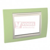 MGU6103563 Unica Allegro - Krycí rámeček trojmodulový, Manzana/Marfil