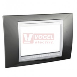 MGU6103824 Unica Allegro - Krycí rámeček trojmodulový, Champagne/Polar