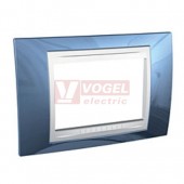 MGU6103854 Unica Allegro - Krycí rámeček trojmodulový, Glacier/Polar