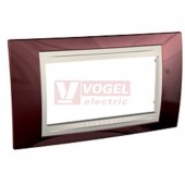MGU6104551 Krycí rámeček 4-modulový, Allegro, Teracota/marfil, VÝROBA UKONČENA