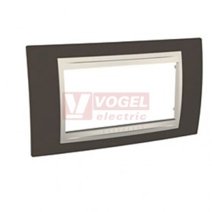 MGU6104571 Krycí rámeček 4-modulový, Allegro, Cacao/marfil, VÝROBA UKONČENA
