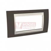 MGU6104571 Krycí rámeček 4-modulový, Allegro, Cacao/marfil, VÝROBA UKONČENA