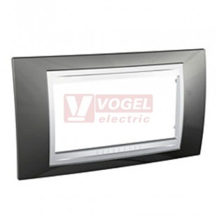 MGU6104824 Unica Allegro - Krycí rámeček čtyřmodulový, Champagne/Polar