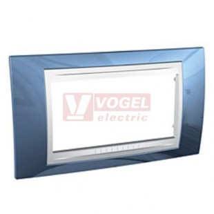 MGU6104854 Unica Allegro - Krycí rámeček čtyřmodulový, Glacier/Polar
