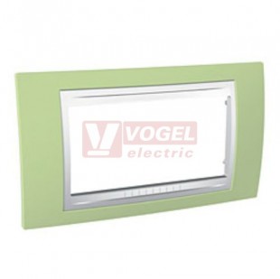 MGU6104863 Krycí rámeček 4-modulový, Allegro, Manzana/polar, VÝROBA UKONČENA
