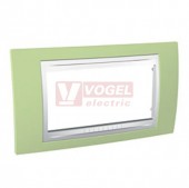 MGU6104863 Krycí rámeček 4-modulový, Allegro, Manzana/polar, VÝROBA UKONČENA