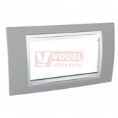 MGU6104865 Unica Allegro - Krycí rámeček čtyřmodulový, Fog/Polar