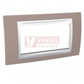 MGU6104874 Unica Allegro - Krycí rámeček čtyřmodulový, Mink/Polar