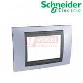 MGU66103298 Krycí rámeček Top trojmodulový, Beryl Blue/grafit, VÝROBA UKONČENA