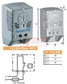 FLZ 520 -20..+40° termostat, NC kontakt (topení), 240V/10A (CNCC, UL) (7700006569)