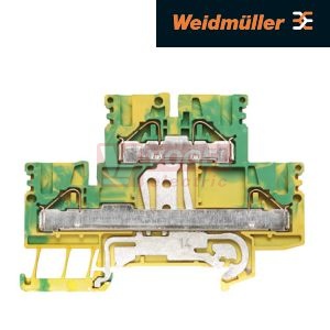 §PDK 2,5/4 PE svorka řadová,dvoupatrová, PUSH-IN, ze/žl, š=5,1mm (1918710000)