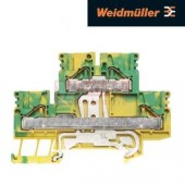 §PDK 2,5/4 PE svorka řadová,dvoupatrová, PUSH-IN, ze/žl, š=5,1mm (1918710000)