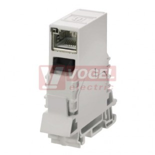 IE-TO-RJ45-C Výstup montážní lišty, RJ45, Spojka, IP 20 (8946920000)