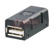 IE-BI-USB-A vložka zásuvky USB 2.0, typ A/A (1019570000)