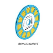 CLI C 1-6 GE/SW 89 CD CableLine, návlečka na kabely a vodiče s potiskem "89" (horiz.), žluto-černá, š/v 4,2x6mm, pro vodiče s průřezem 1,5-4mm2, průměr 2,5-5mm, PVC, měkké, bez kadmia, MultiPack (1868811610)