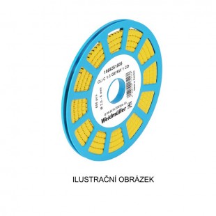 CLI C 1-6 GE/SW 80 CD CableLine, návlečka na kabely a vodiče s potiskem "80" (horiz.), žluto-černá, š/v 4,2x6mm, pro vodiče s průřezem 1,5-4mm2, průměr 2,5-5mm, PVC, měkké, bez kadmia, MultiPack (1868811601)