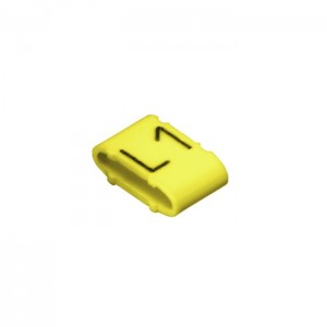 CLI M 2-6 GE/SW L1 MP CableLine, značení vodičů a kabelů, s potiskem "L1", žluto-černý, š/v 11,3x6mm, pro vodiče s průřezem 16-500mm2, průměr 10-317mm, PVC, měkké, bez kadmia, MultiPack (1871751728)