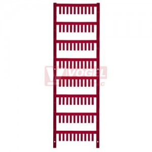 SF 00/12 MC NE RT V2 návlečka bez potisku červená, MultiCard, průřez vodiče 0,18-0,25mm2, š/v 3,2x12mm (1919280000)