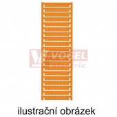 DEK 5/6 MC NE OR štítek bez potisku, oranžový 5x6mm (1912090000)