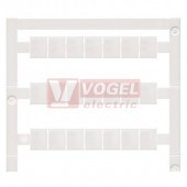 WS 10/8 PLUS MC NE WS štítek bez potisku, bílý, š8mm x 10mm, PA66 (1905950000)