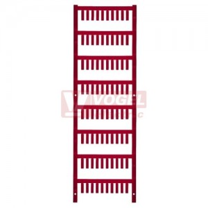 SF 2/12 MC NE RT V2 návlečka bez potisku červená, MultiCard, průřez vodiče 0,75-1,5mm2, š/v 3,6x12mm (1919460000)