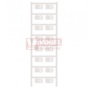 SFC 3/30 MC NE WS SlimFix Clip, označení vodičů a kabelů, bílá, průřez 4-10mm2, velikost popis.pole 30x12,5mm (1025310000)