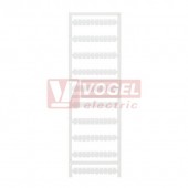 MF-W 9/6.2F MC NE WS Multicard, štítek bez potisku, bílý, š6,2mm x v9mm, WAGO TopJob S, Legrand, PA66 (1011420000)