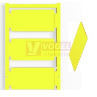 CC 30/60 MC NE GE  MultiCard, značení přístrojů ClipCard, štítek 30 x 60mm, žlutý, materiál Polyamide 66 (1009320000)