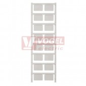 SM 27/18 MC NE GR MultiCard, značení přístrojů SwitchMark, bez potisku, štítek sv.šedý, v18mm x š27mm, PA66 (1014640000)