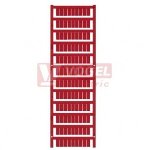 WS 12/6,5 MC NE RT štítek bez potisku, červený 12x6,5mm (1773561686)