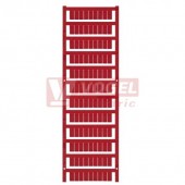 WS 12/6,5 MC NE RT štítek bez potisku, červený 12x6,5mm (1773561686)