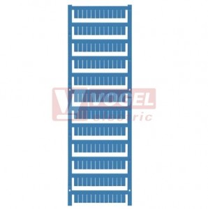 WS 10/5 MC NE BL štítek bez potisku, modrý, š5mm x v10mm, PA66 (1773531693)