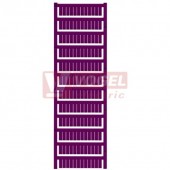 WS 12/6 MC NE VI MultiCard štítek bez potisku, fialový 12x6mm, Weidmueller, Allen-Bradley, PA66 (1773551689)