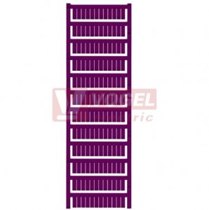 WS 12/6 MC NE VI MultiCard štítek bez potisku, fialový, š6mm x v12mm, PA66 (1773551689)