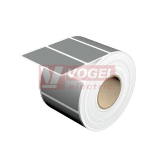 THM MT30X 65/35 SI MultiMark, štítky na značení přístrojů, stříbrné, š/v 65x35mm, samolepící, Polyester (1751830001)