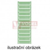 WS 12/6,5 MC NE GN štítek bez potisku, zelený, š6,5mm x v12mm, PA66 (1773561688)