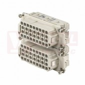 Konektor  32/64pin Z 16A/500V HDC HEE 32 FC, krimpovací, č.33-64 (1018960000)