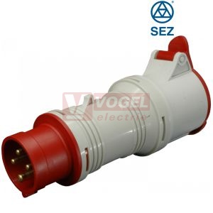 Adaptér 16>32A  A 16-32/4  vidlice 4P/16A na zásuvka 4P/32A 400V IP44