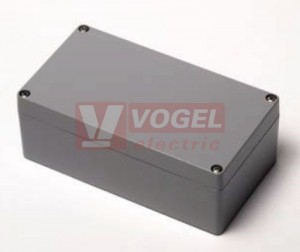 ZAG-EX 7 skříňka hliníková do prostředí Eex, 175x80x57mm, IP66, RAL7001