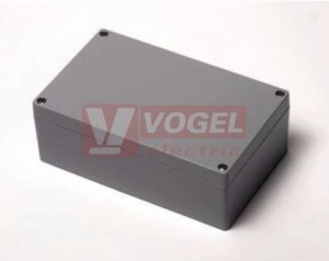 ZAG-EX 10 skříňka hliníková do prostředí Eex, 220x120x80mm, IP66, RAL7001