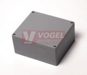 ZAG-EX 11 skříňka hliníková do prostředí Eex, 160x160x90mm, IP66, RAL7001