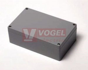 ZAG-EX 12 skříňka hliníková do prostředí Eex, 260x160x90mm, IP66, RAL7001