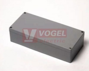 ZAG-EX 13 skříňka hliníková do prostředí Eex, 360x160x90mm, IP66, RAL7001