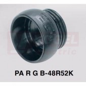 PARGB-48R52K koncový článek kloubové hadice, pravý, černý, PA6, pro příslušenství NW48/52