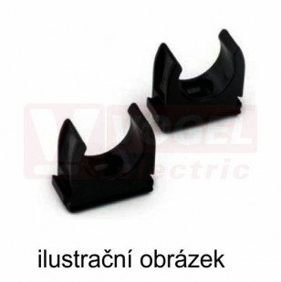 Příchytka PLAST  63 HFCL 63 černá, PC